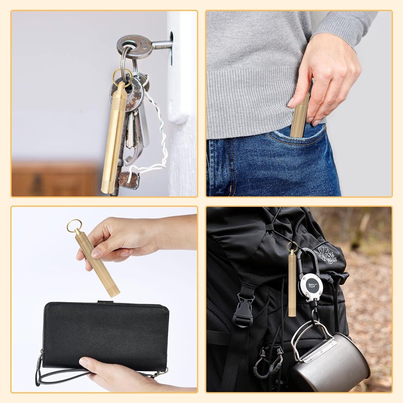 Coollooda Toothpick Holder, Toothpick Case, Toothpick Holder, Portable, Toothpick Holder,