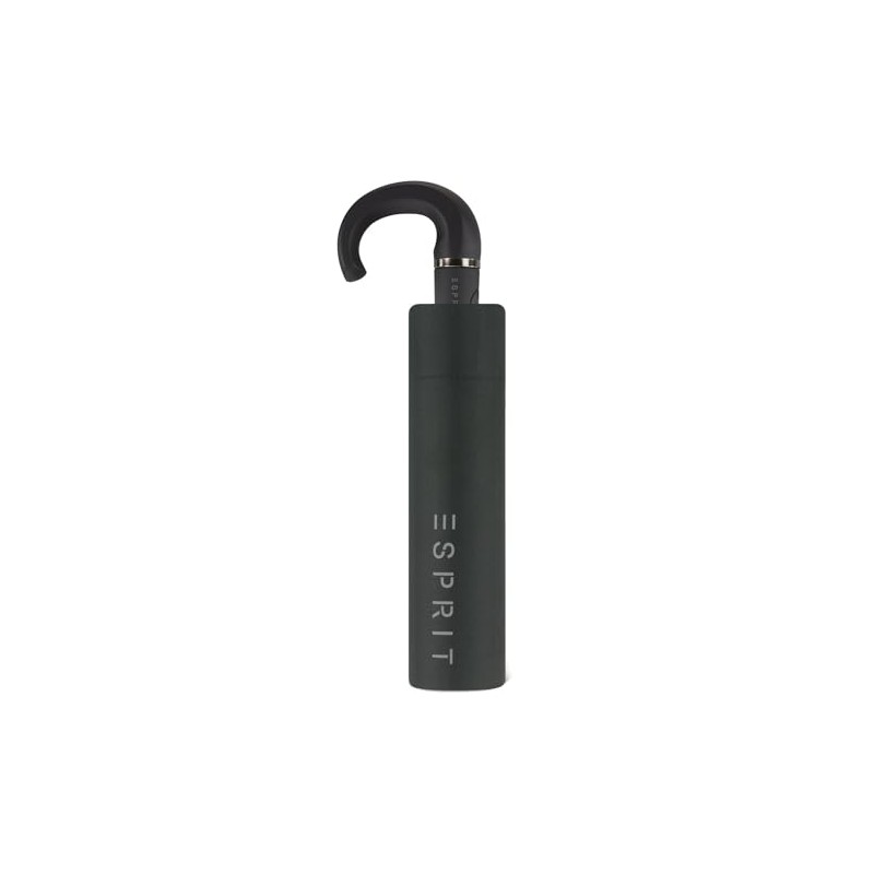 Esprit Men's Pocket Umbrella Easymatic Round Hook Handle - Gents