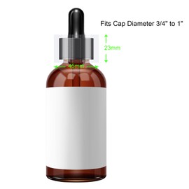 Shrink Bands,45x23mm 600 Pieces Clear Perforated Heat Shrink Wrap Sealer for Bottles, Jars, Lip Gloss Tubes Fits Cap Diameter 3/4 to 1 Inch, 2 Mil Shrink Wrap Bands