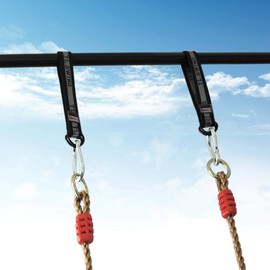 Dilwe 2 x swing attachment, heavy duty hammocks attachment, hammock straps, swing clamp, tree swing straps for swings, hammocks
