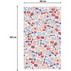 Elgate London Doodles Tea Towel 100% Cotton