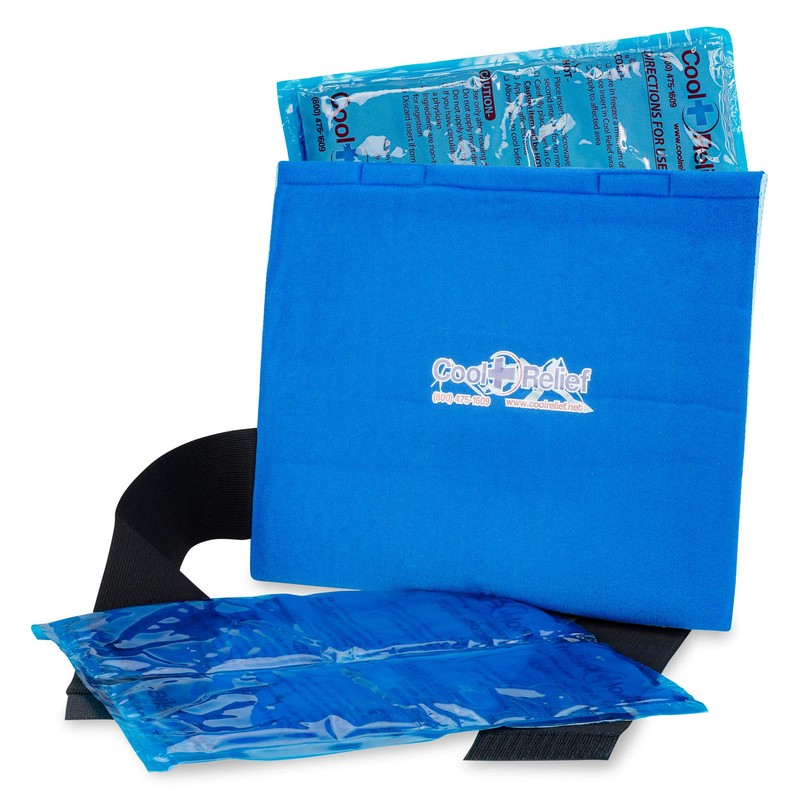 Soft Gel Hip Ice Wrap by Cool Relief (2 Removeable