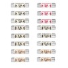 QitinDasen 5 Values 16Pcs BS1362 Fuses Set, 25 X 6.3mm