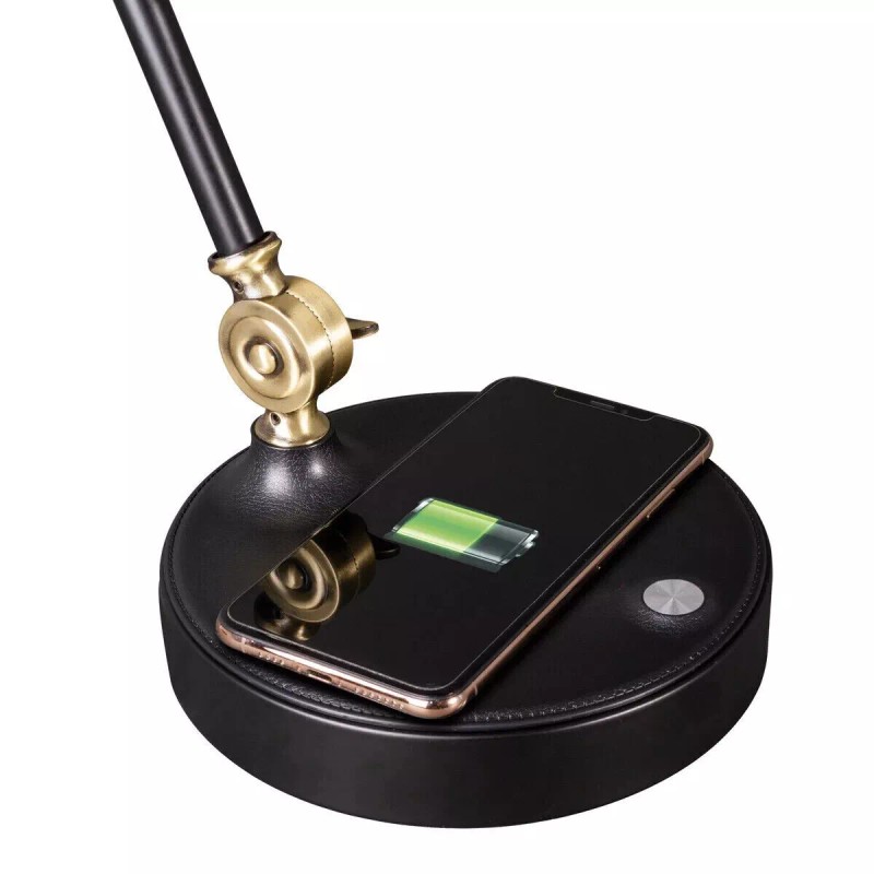OttLite Light Desk Lamp LED OTTLITE, Charge Wireless,USB, 3 Color