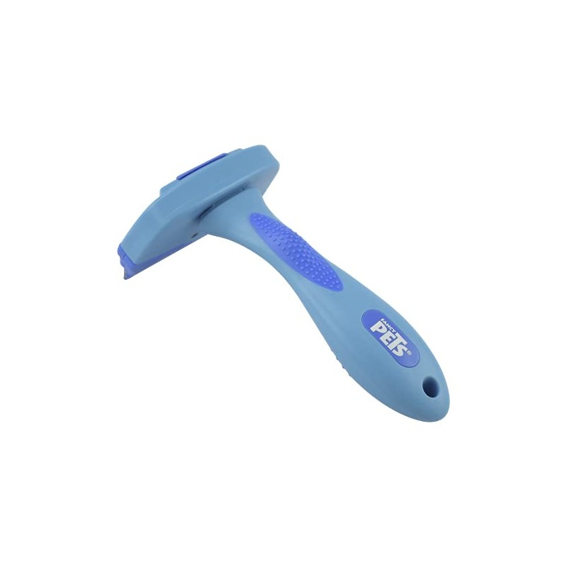 Fancy Pets Deslanador Recto Grooming Tamaño Chico para Perro y