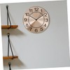 iplusmile Aluminum Clock Dial Replacement for DIY Projects Rose Gold