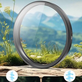 Multi Coated Action Camera UV Filter, Suitable for Action 3 4 5 Pro, High Light Transmission, Water Resistant, Oil Proof, Smudge Resist, Anti Scratch