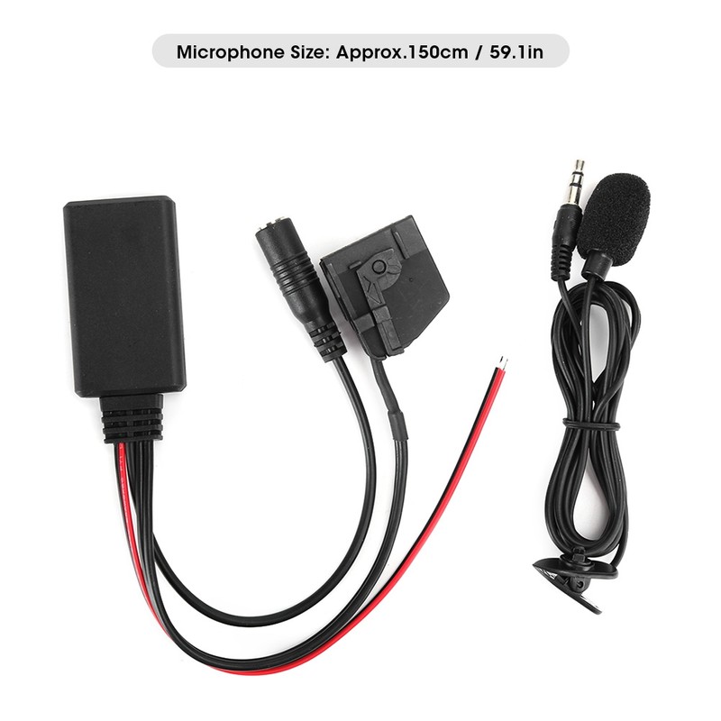 18Pin MFD2 RNS2 Bluetooth Adapter Radio Wireless Aux Cable Fit