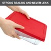 Sophico 11 Cup Rectangle Silicone Storage Cover Lids Replacement for