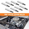 SHINEHOME Valve Cover Bolts Kit Compatible with Chevy 350 283