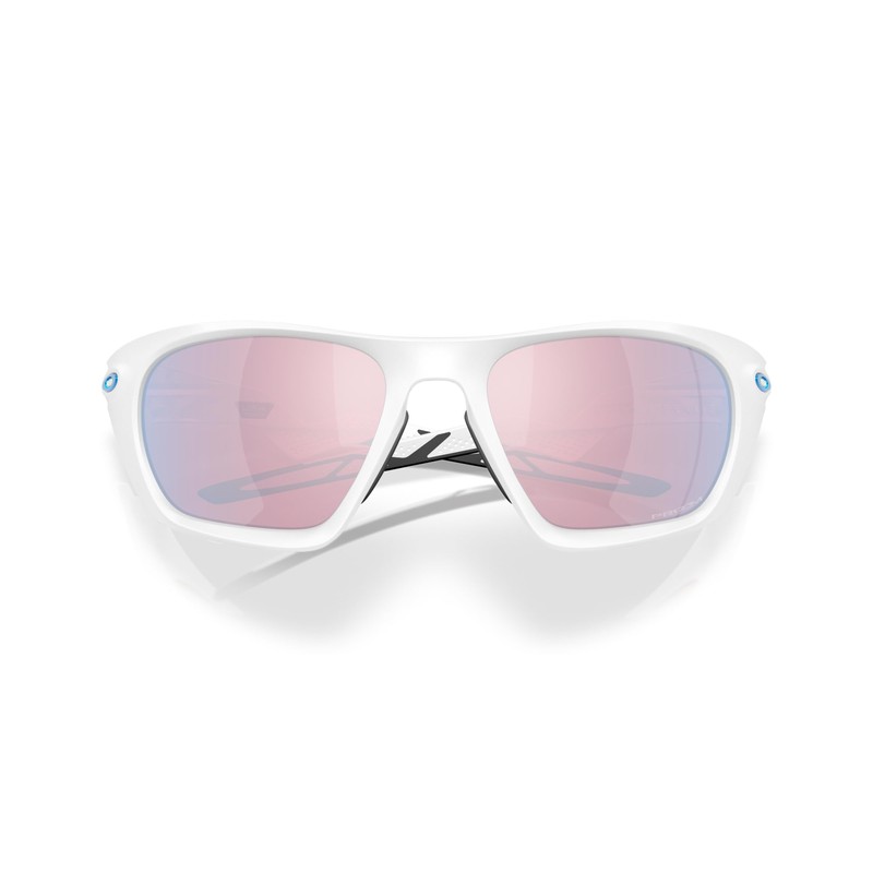 Oakley OO9431 Lateralis Sunglasses, Matte White/Prizm Snow Sapphire, 60 mm