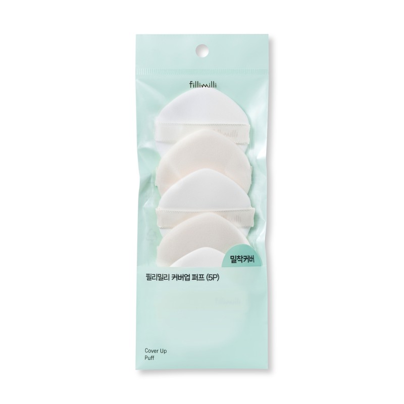 Philimili Filimili cover-up puffs 5 packs / 필리밀리 커버업퍼프 5개입