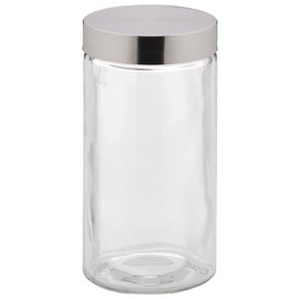 Kela, Glas, Transparent/Silberfarben, 1,7 L