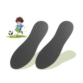 Carbon Fiber Insole for Kids to Correct Children's Tip Toe Walking(1 Pair), Carbon Fiber Foot Plate for Healthy Walking Habits, Broken Toe or Foot Recovery, Rigid Shoe Insert for Toddlers and Big Kids