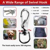 Ekunbuy Swivel Eye Snap Hooks, 304 Stainless Steel Heavy Duty