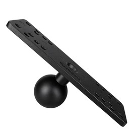 Universal 1.5" Ball Mounting Plate for Garmin Fish Finder Mount, Marine Grade Aluminum Compatible with RAM Mount for Fish Finder, for Scotty，iBOLT and More Arm