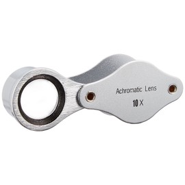 MIZAR-TEC RA-1510 High Magnification Loupe, 10x Magnification, Lens Diameter 0.6 inch (15 mm), Made in Japan