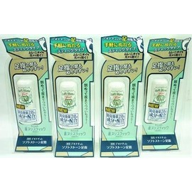 DeonNaturale Soft Stone for Toes, Unscented, 0.2 oz (7 g) x 4 Packs