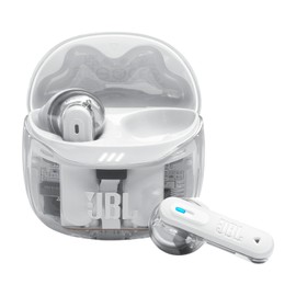 JBL Tune Flex 2 / Wireless Earbuds, Bluetooth, Multi-point Compatible, 2-Way Installation, Hybrid Noise Cancelling, IP54 Waterproof, Dustproof, External Sound Capture, White / JBLTFLEX2GWHT