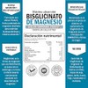 Magnesium Bisglycinate Chelated Supplement - High Absorption Magnesium Supplement for