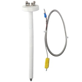 SHUATI Temperature Sensor 0?~1300? Versatile Connector White K-Type Thermocouple Useful High Quality Ceramic Kiln Furnace Probe Muffle Furnace Oven