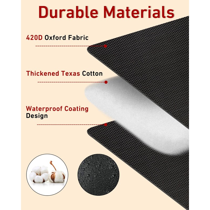 Outdoor Faucet Covers for Winter 3 Pack, Thickened Insulated Pipe