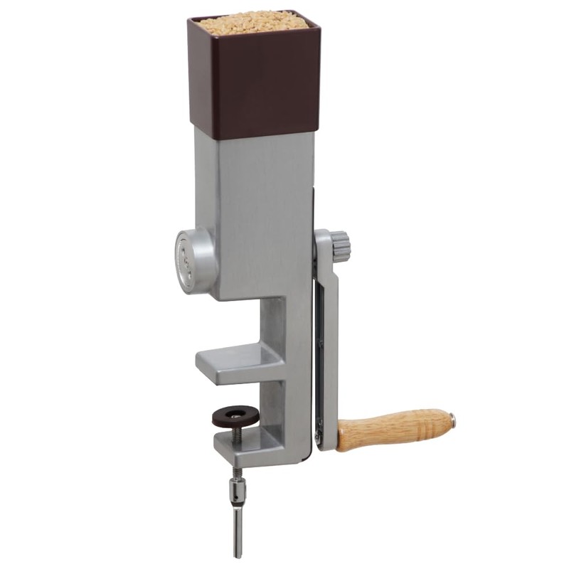 Kitchen Crop Grain Mill Wheat Flour Grinder, Stainless Steel Metal