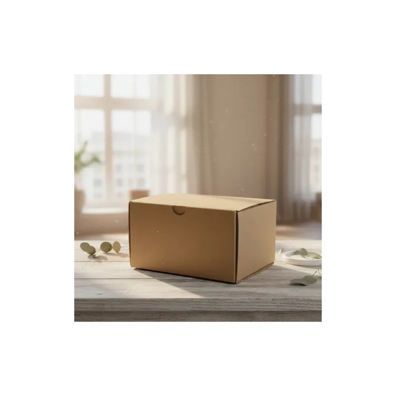 25 Cajas De Cartón Auto Armable Para Envíos 7.5x10.5x13.5 Cm