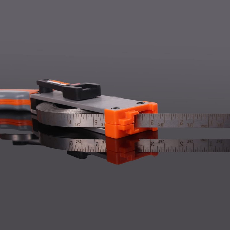 Cekegon Oil Tank Gauging Tape, Sounding Tape Measure Stainless Steel