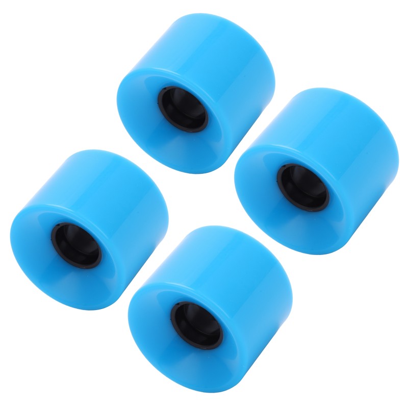 PUENTE 4pcs 60x45mm Skateboard Wheels 78A Longboard Cruiser Wheels Replacement