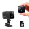 Anssipo Wireless Small Indoor Security Camera, 32GB SD Card No