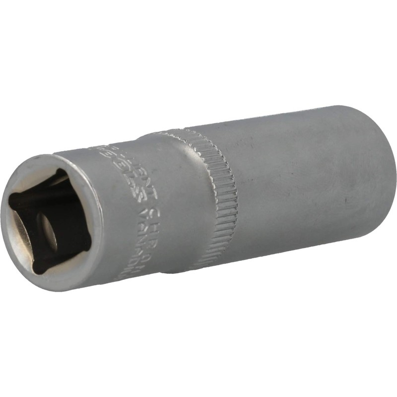 BRILLIANT TOOLS BT022827 1/2 Inch Hexagonal Socket, Long Design, 17