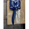 Kit-Cat CLASSIC Dark Blue Boy KIT CAT CLOCKFull Size 15.5"MADE