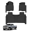 SHINJEW Floor Mats Fit for 2019-2025 Chevy Silverado 1500 /GMC