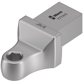 WERA 078642 Bit Adapter for Insertion 0.4 x 0.5 inch (9 x 12 mm) Joints, Size 5/16 inch HEX