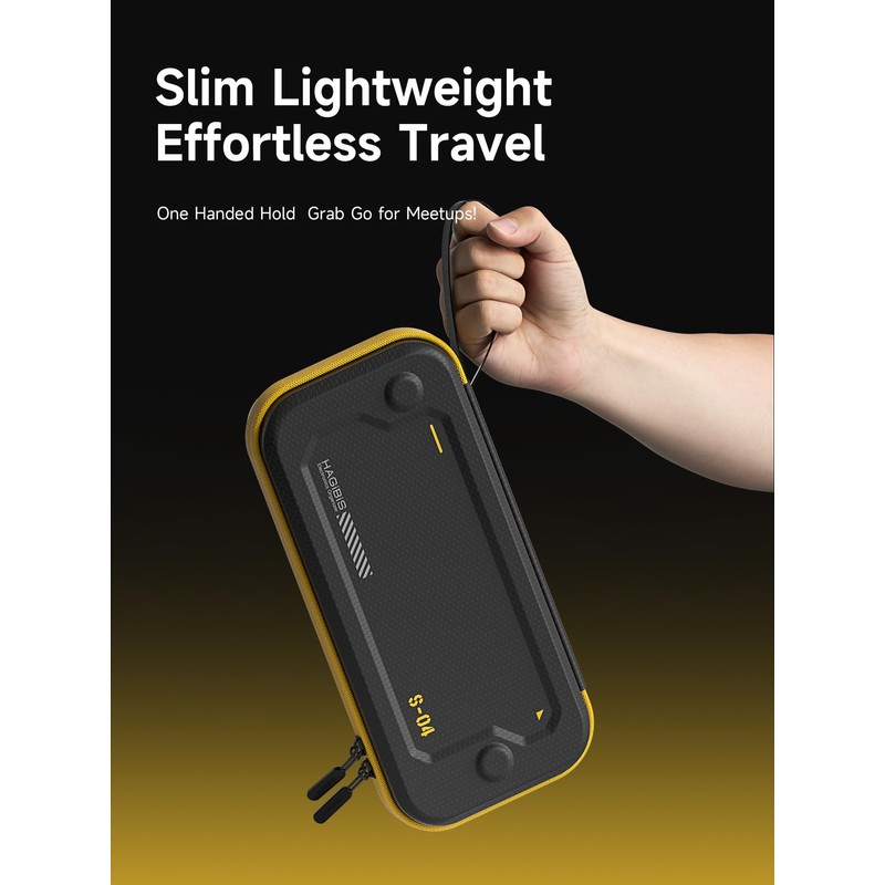 Hagibis Carrying Case for Switch 2, PU Leather Portable Travel