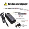 19.5V 3.34A 65W AC Adapter Charger Compatible with Dell inspiron