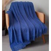 Boho Farmhouse Knitted Throw Blanket: Cozy, Soft, & Stylish, Perfect