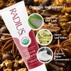 RADIUS USDA Organic Clove Cardamom Toothpaste 2 Count, 3oz, Non