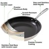 Skillet Ceramic Nonstick Frying Pans,11 Inches Non Stick Large Cooking