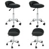 Segawe Set of 4 Hydraulic Adjustable Open Back Chairs Rolling