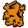 AK Wall Art Dutch Lion Netherlands Vinyl Sticker - Car Phone Helmet - Select Size