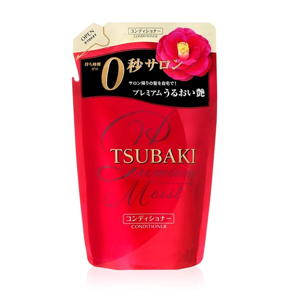 TSUBAKI Premium Moist Hair Conditioner Refill, 11.2 fl oz (330