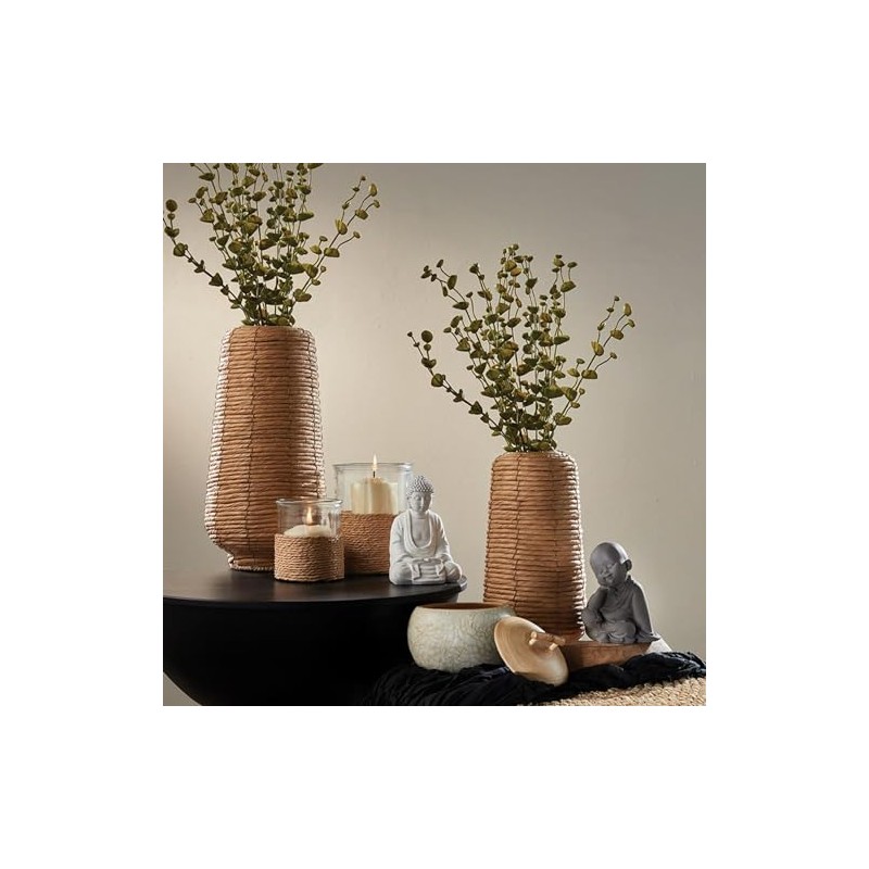 47th & Main Sitting Buddha Sculpture Home Décor for Table,