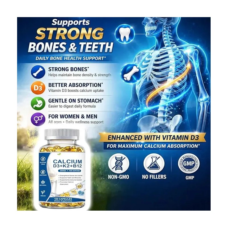 Calcio B12softgels Calciumwithd3 Calcium