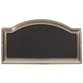 Distinctions Hillman Group 843267 Address Plaque, Brushed Nickel Number