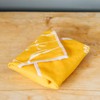 Reusable Linen Sandwich Wrap with food grade washable, waterproof lining.