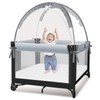 Crib Tent - Crib Net to Keep Baby in, Stop