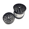 Premium Herb and Spice grinder with strong magnetic lid, LED-lighted