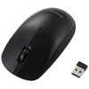 Elecom M-K8DRBK Corporate Mouse, Wireless 2.4GHz Optical Mouse, 3 Buttons,